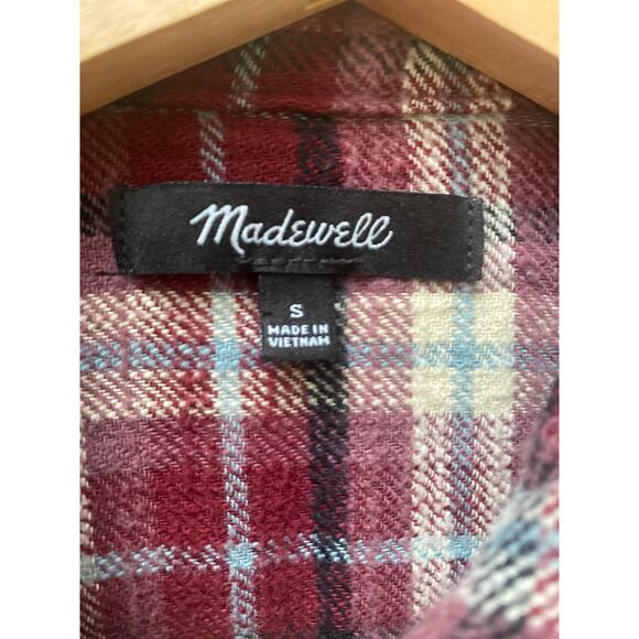 Madewell Flannel Sunday Shirt in Mahaska Plaid - Picture 8 of 11